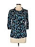 Boden Blue 3/4 Sleeve Blouse Size 6 - photo 1