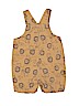 Carter's 100% Cotton Tan Overall Shorts 12-18 MO / 18 MO - photo 2