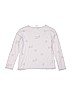 Zara 100% Cotton Print Gray Long Sleeve T-Shirt Size 8 - photo 2