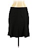 Ann Taylor LOFT 100% Polyester Black Casual Skirt Size 12 (petite) - photo 1