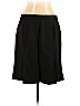 Ann Taylor LOFT 100% Polyester Black Casual Skirt Size 12 (petite) - photo 2