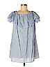 Zara 100% Cotton Blue Casual Dress Size M - photo 1