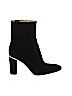 B Brian Atwood 100% Suede Black Boots Size 8 1/2 - photo 1