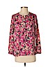 Ann Taylor LOFT Pink Long Sleeve Blouse Size S (petite) - photo 1