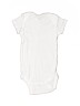 Gerber 100% Cotton White Short Sleeve Onesie Size 6-9 mo - photo 2