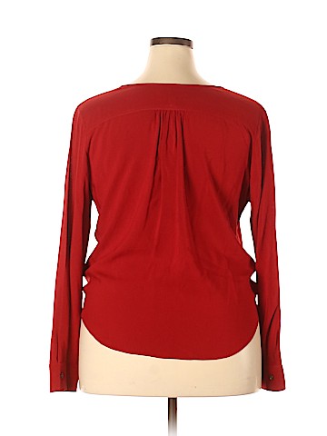 Karen Kane Long Sleeve Blouse (view 2)