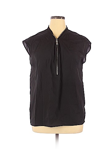 MICHAEL Michael Kors Short Sleeve Blouse (view 1)