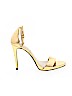Zara 100% Leather Gold Heels Size EU 41 - photo 1