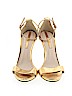 Zara 100% Leather Gold Heels Size EU 41 - photo 2
