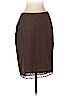 W by Worth 100% Polyester Brown Casual Skirt Size 2 - photo 2