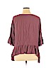 Simply Vera Vera Wang 100% Rayon Pink 3/4 Sleeve Blouse Size XL - photo 2