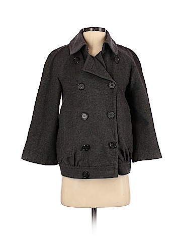 Elizabeth and James Wool Coat (view 1)