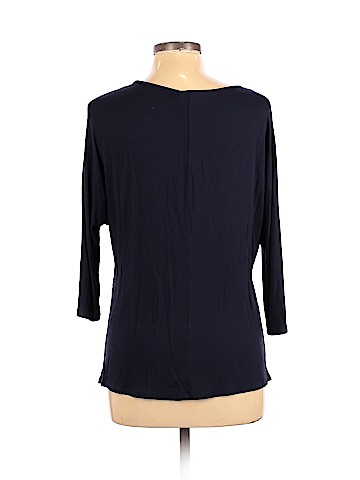 French Blu 3/4 Sleeve Top (view 2)