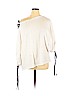 ELOQUII 100% Cotton White 3/4 Sleeve Top Size 14 - 16 Plus - photo 1