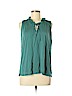 Left Coast by Dolan 100% Modal Green Sleeveless Top Size L (petite) - photo 1