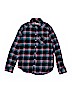 Abercrombie Blue Long Sleeve Button-Down Shirt Size 11 - 12 - photo 1