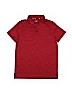 Tek Gear 100% Polyester Red Short Sleeve Polo Size 14 - 16 - photo 1
