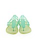 Crocs Solid Green Sandals Size 7 - photo 2