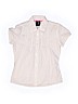 @ School by French Toast White Short Sleeve Henley Size 7 - 8 - photo 1