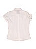 @ School by French Toast White Short Sleeve Henley Size 7 - 8 - photo 2