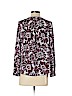 Ann Taylor LOFT 100% Polyester Purple Long Sleeve Blouse Size XS (petite) - photo 2