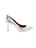 J. Crew Factory Store Silver Heels Size 9 1/2 - photo 1