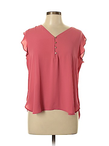 Ann Taylor LOFT Short Sleeve Blouse (view 1)