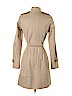 Diane von Furstenberg 100% Cotton Tan Trenchcoat Size 0 - photo 2