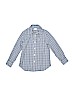 Crewcuts Outlet 100% Cotton Blue Long Sleeve Button-Down Shirt Size 6 - 7 - photo 1