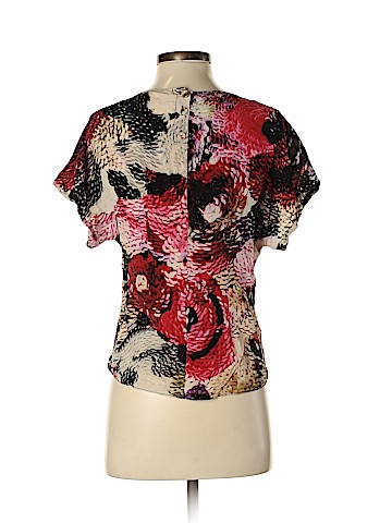 Leifsdottir Short Sleeve Silk Top (view 2)