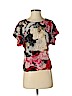 Leifsdottir 100% Silk Ivory Short Sleeve Silk Top Size 0 - photo 1