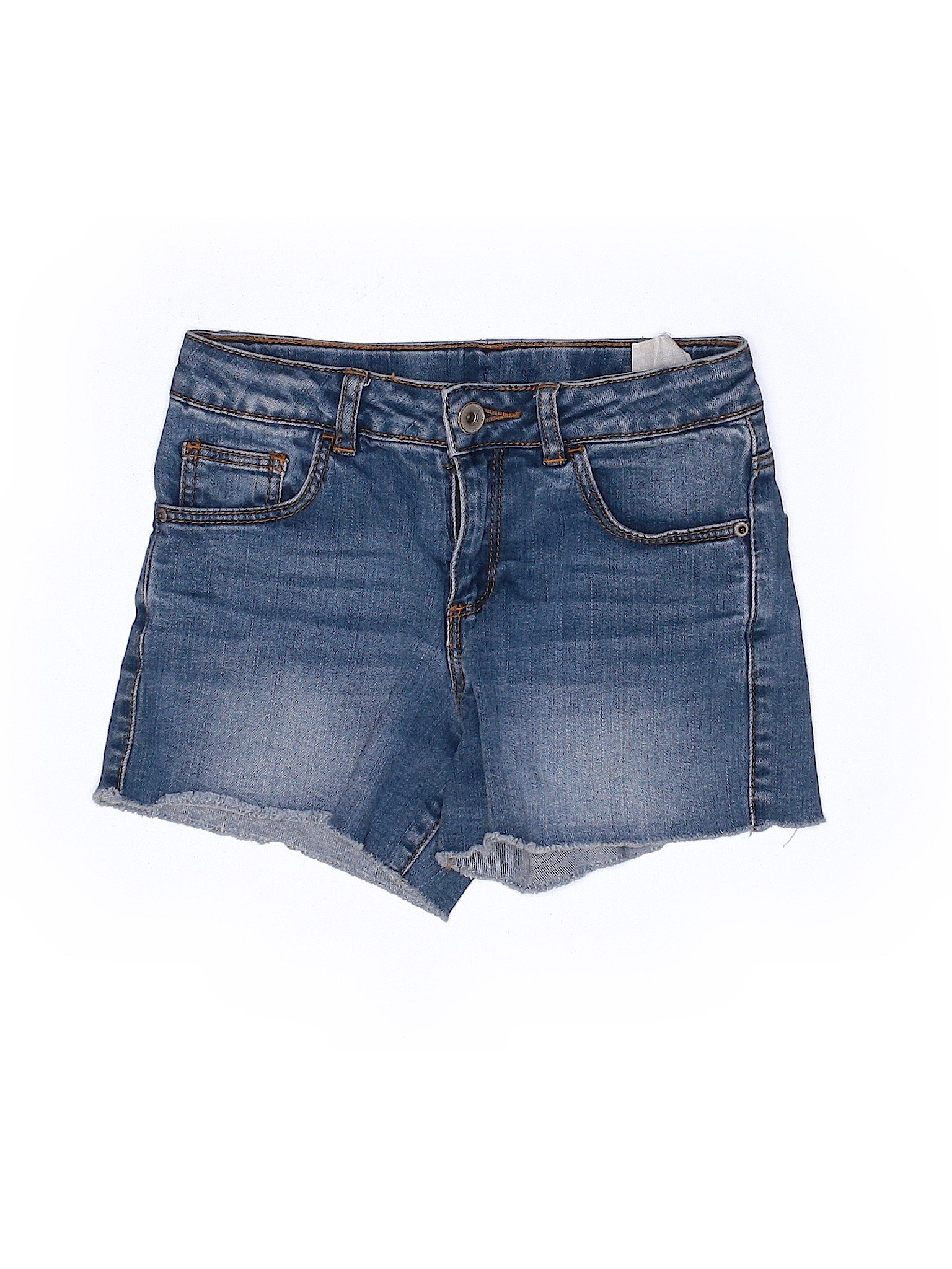 zara girls denim shorts