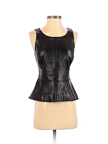 Halogen Leather Top (view 1)