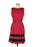 Calvin Klein Red Casual Dress Size 8 (petite) - photo 1