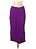 Diane von Furstenberg 100% Silk Purple Silk Skirt Size 6 - photo 1