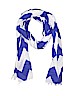 Unbranded Chevron-herringbone Blue Scarf One size - photo 1