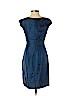 Banana Republic 100% Silk Blue Casual Dress Size 00 (petite) - photo 2