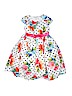 Assorted Brands 100% Polyester Floral Polka Dots White Special Occasion Dress Size 6 - photo 1