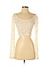 Mossimo Ivory Long Sleeve Top Size S - photo 1