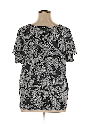Ann Taylor LOFT Short Sleeve Blouse (view 2)