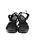 Crocs Solid Black Wedges Size 7 - photo 2
