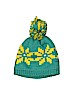 Xhilaration 100% Acrylic Print Green Beanie One size - photo 1