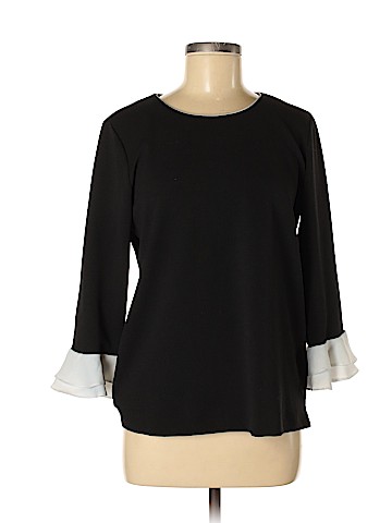 KARL Karl Lagerfeld 3/4 Sleeve Top (view 1)