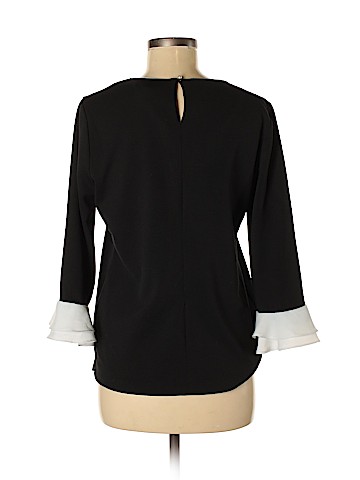KARL Karl Lagerfeld 3/4 Sleeve Top (view 2)