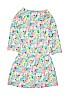 Gymboree 100% Cotton Print Green Dress Size 10 - 12 - photo 2
