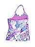 Place Princess Animal Print Floral Purple Halter Top Size 7 - 8 - photo 2