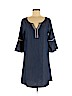 Naif Blue Casual Dress Size M (petite) - photo 1