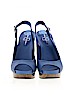 Jessica Simpson Blue Wedges Size 6 1/2 - photo 2