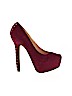 ShoeMint Burgundy Heels Size 7 - photo 1