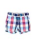 Baby Gap 100% Cotton Plaid Blue Shorts Size 6-12 mo - photo 1